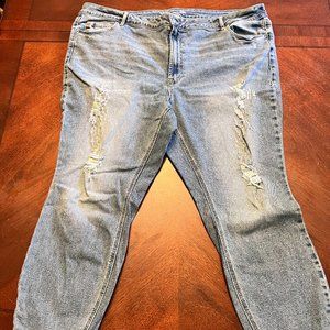 Old Navy Skinny Ripped Jeans, Size 26